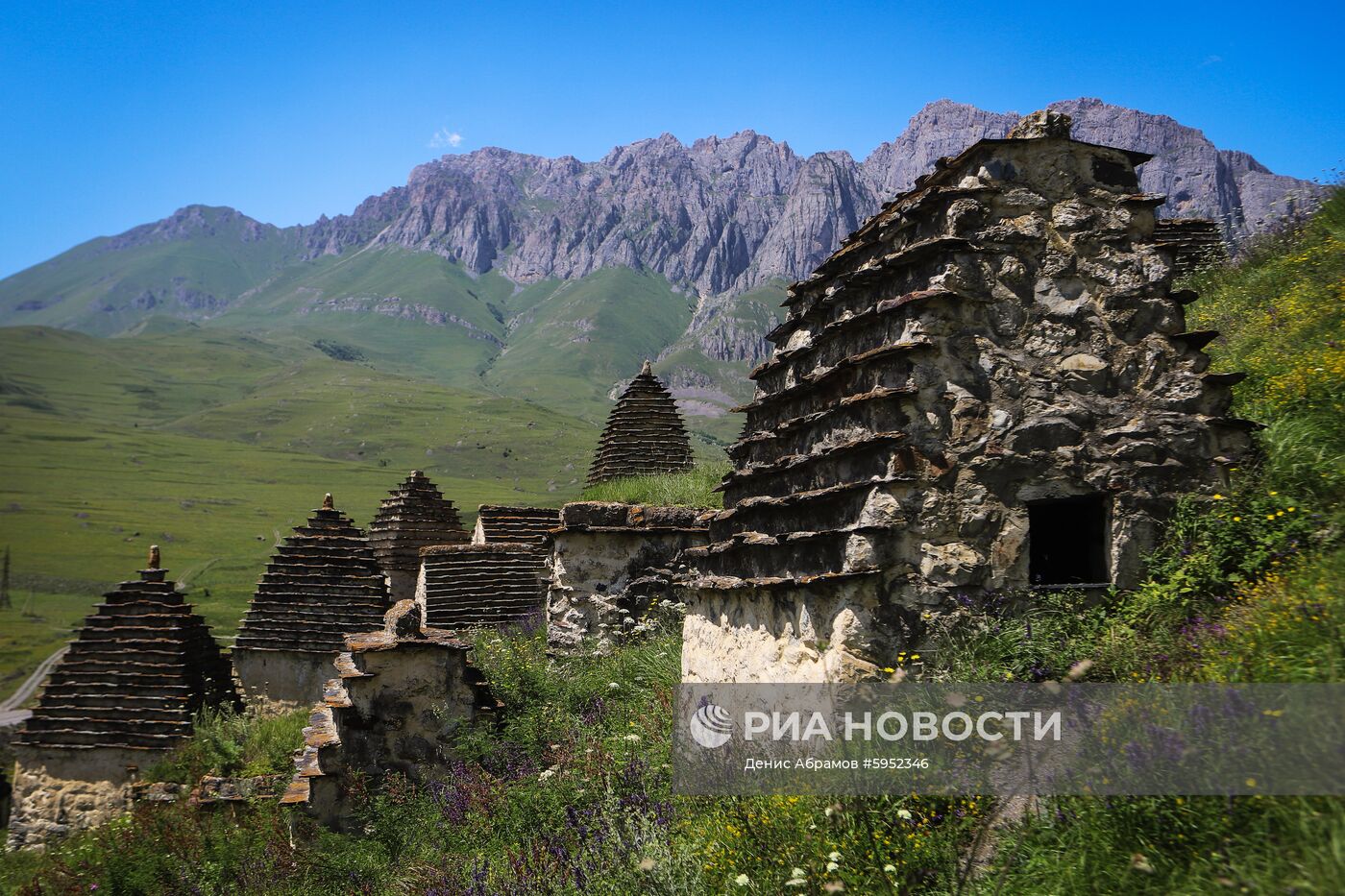"Город мертвых" в Даргавсе