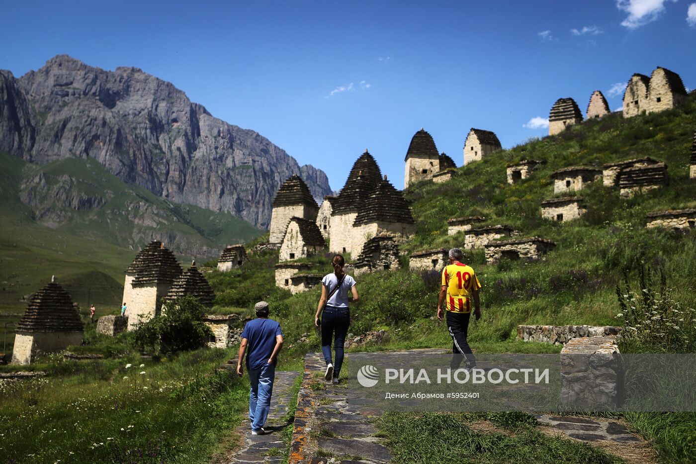 "Город мертвых" в Даргавсе