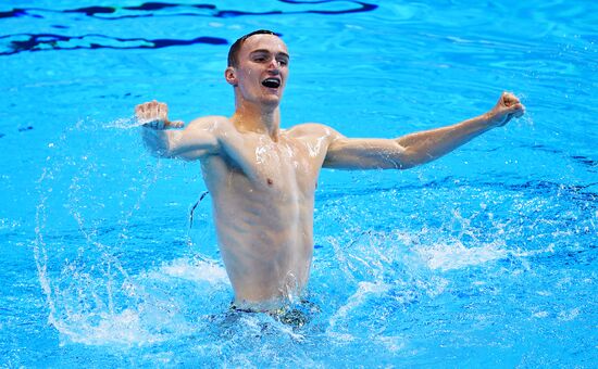 Чемпионат мира FINA 2019. Синхронное плавание. Смешанный дуэт. Произвольная программа