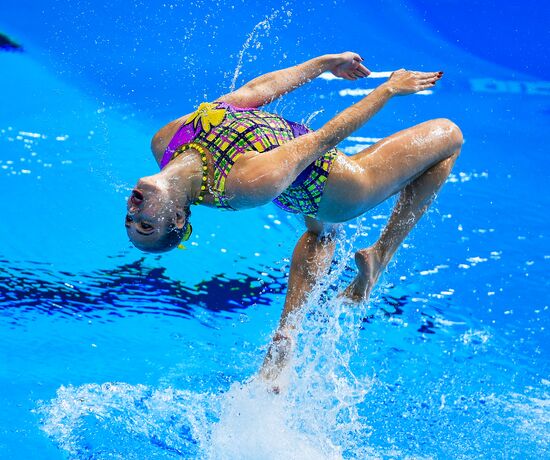 Чемпионат мира FINA 2019. Синхронное плавание. Смешанный дуэт. Произвольная программа