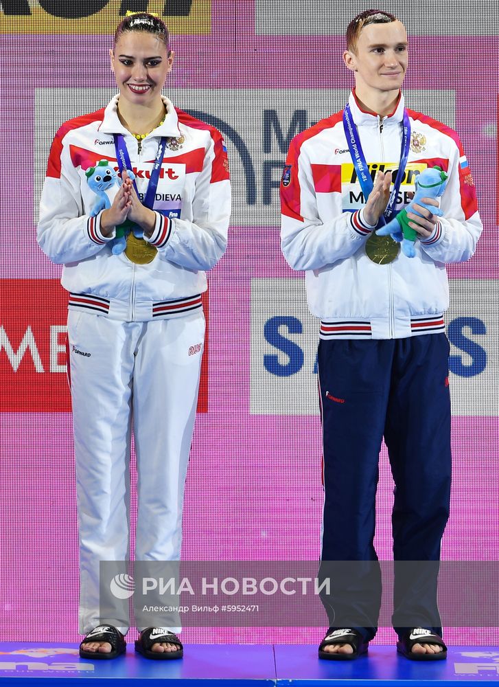 Чемпионат мира FINA 2019. Синхронное плавание. Смешанный дуэт. Произвольная программа