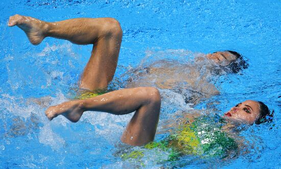 Чемпионат мира FINA 2019. Синхронное плавание. Смешанный дуэт. Произвольная программа