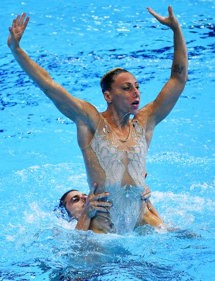 Чемпионат мира FINA 2019. Синхронное плавание. Смешанный дуэт. Произвольная программа