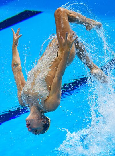 Чемпионат мира FINA 2019. Синхронное плавание. Смешанный дуэт. Произвольная программа