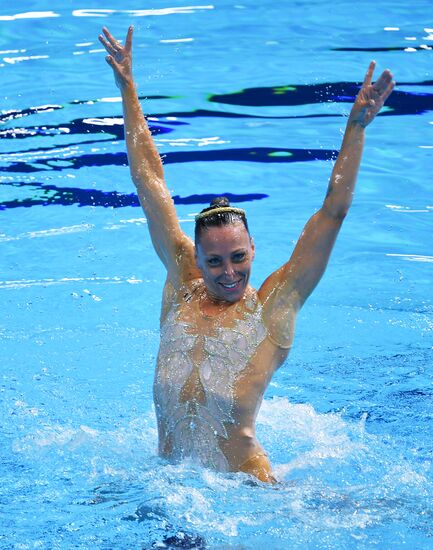 Чемпионат мира FINA 2019. Синхронное плавание. Смешанный дуэт. Произвольная программа