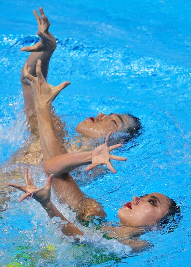 Чемпионат мира FINA 2019. Синхронное плавание. Смешанный дуэт. Произвольная программа