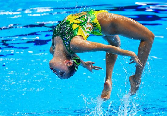 Чемпионат мира FINA 2019. Синхронное плавание. Смешанный дуэт. Произвольная программа