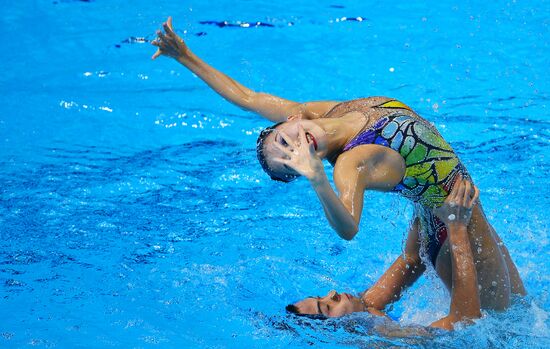 Чемпионат мира FINA 2019. Синхронное плавание. Смешанный дуэт. Произвольная программа