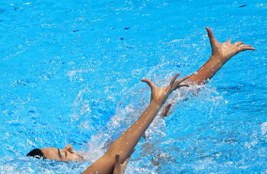 Чемпионат мира FINA 2019. Синхронное плавание. Смешанный дуэт. Произвольная программа