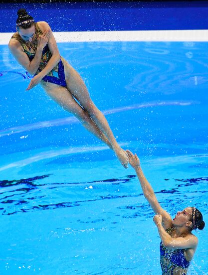 Чемпионат мира FINA 2019. Синхронное плавание. Комбинация. Произвольная программа