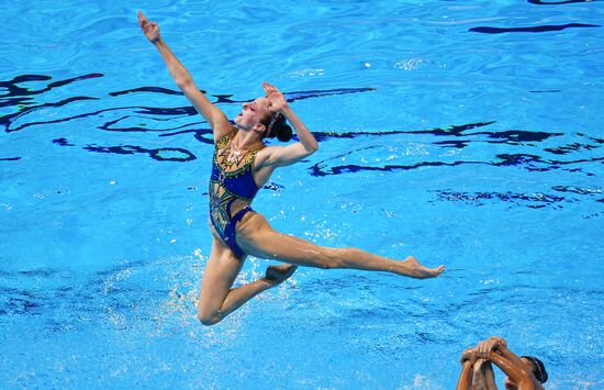 Чемпионат мира FINA 2019. Синхронное плавание. Комбинация. Произвольная программа