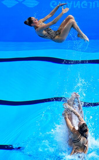 Чемпионат мира FINA 2019. Синхронное плавание. Комбинация. Произвольная программа