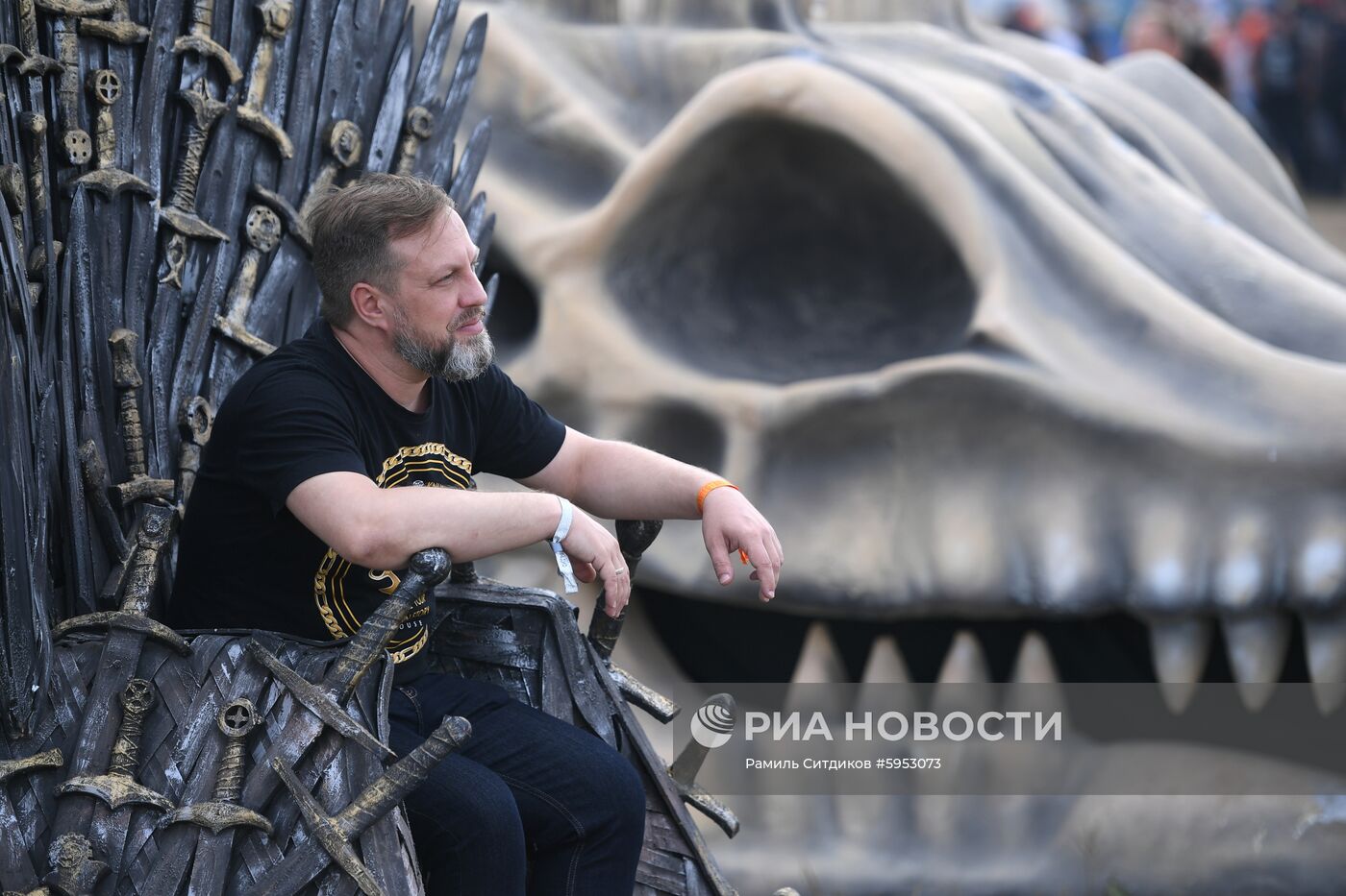 Музыкальный фестиваль "Нашествие". День второй