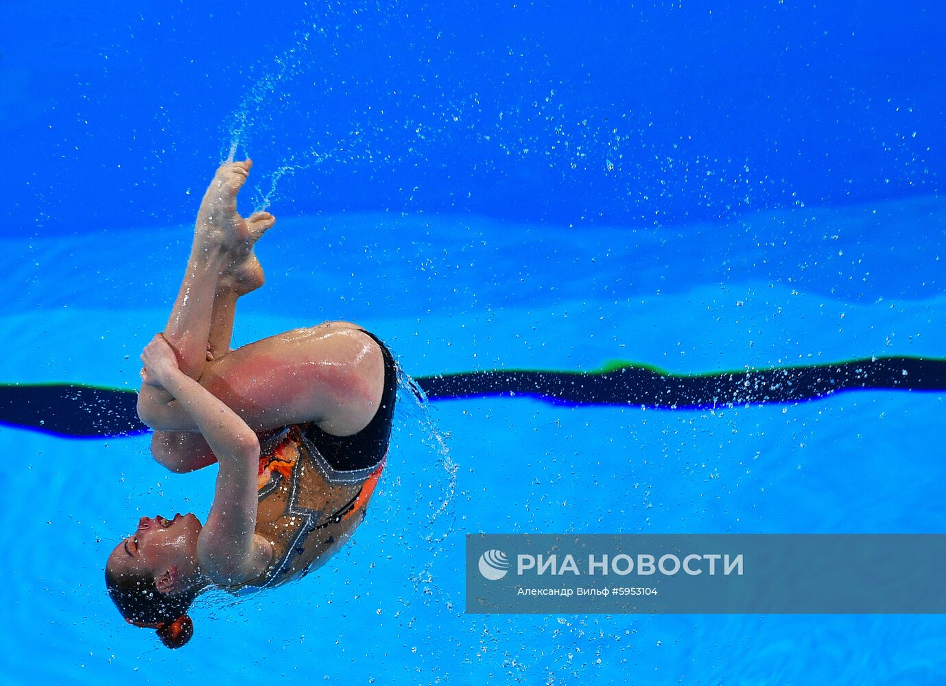 Чемпионат мира FINA 2019. Синхронное плавание. Комбинация. Произвольная программа