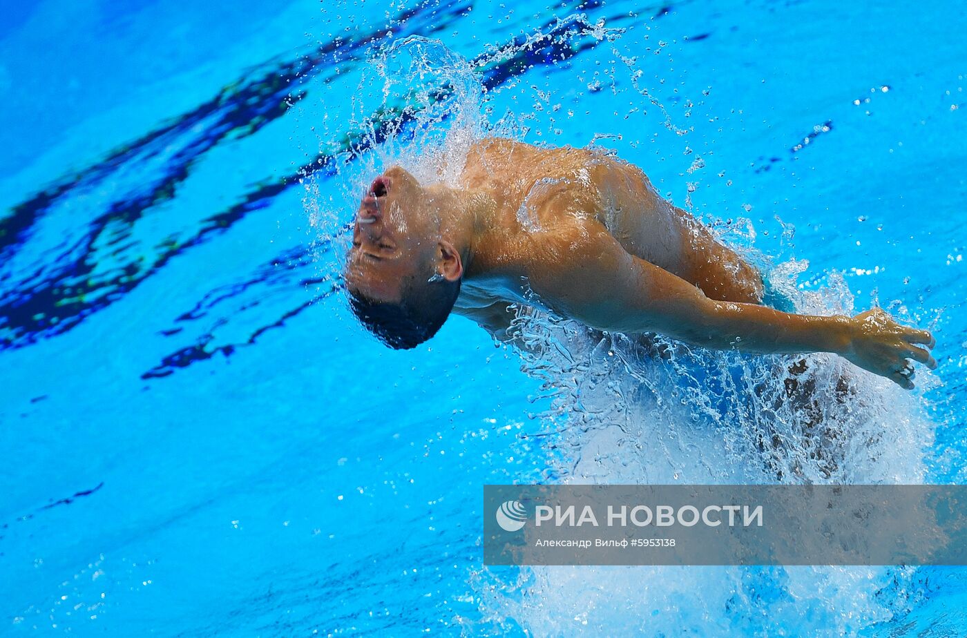 Чемпионат мира FINA 2019. Синхронное плавание. Смешанный дуэт. Произвольная программа