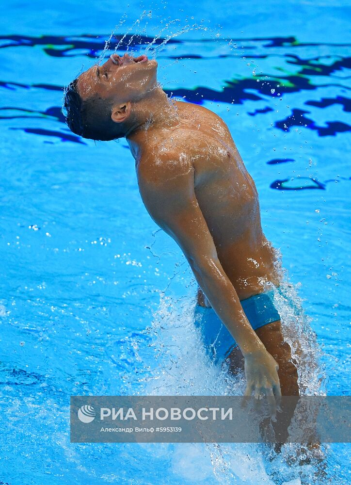 Чемпионат мира FINA 2019. Синхронное плавание. Смешанный дуэт. Произвольная программа