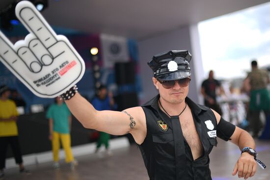 Музыкальный фестиваль "Нашествие". День второй