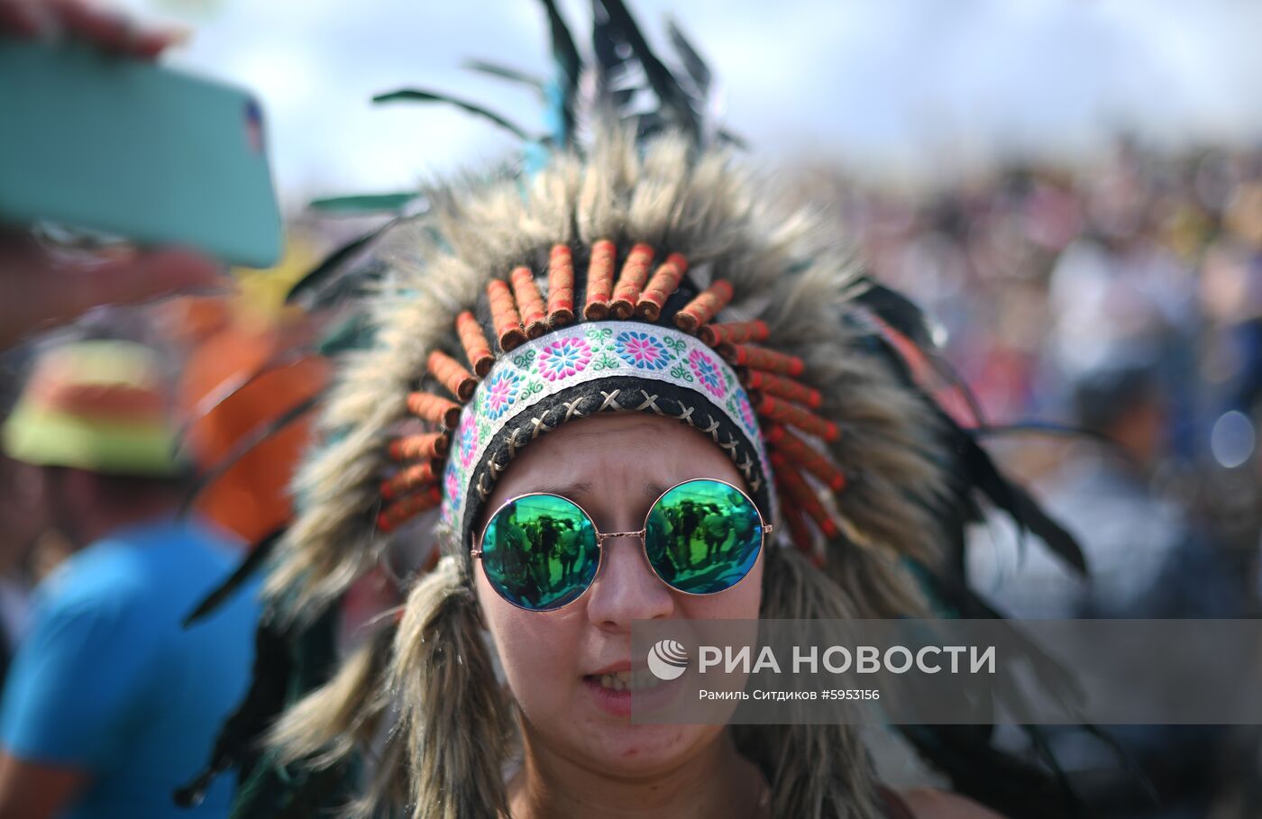 Музыкальный фестиваль "Нашествие". День второй