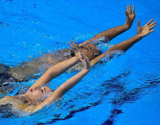 Чемпионат мира FINA 2019. Синхронное плавание. Смешанный дуэт. Произвольная программа