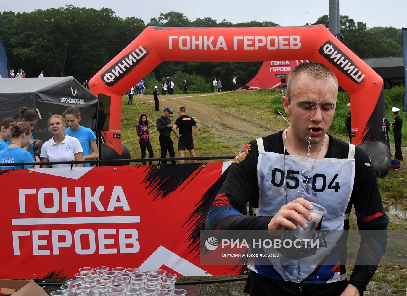 Отборочный этап конкурса "Курсантский бросок" в Приморье