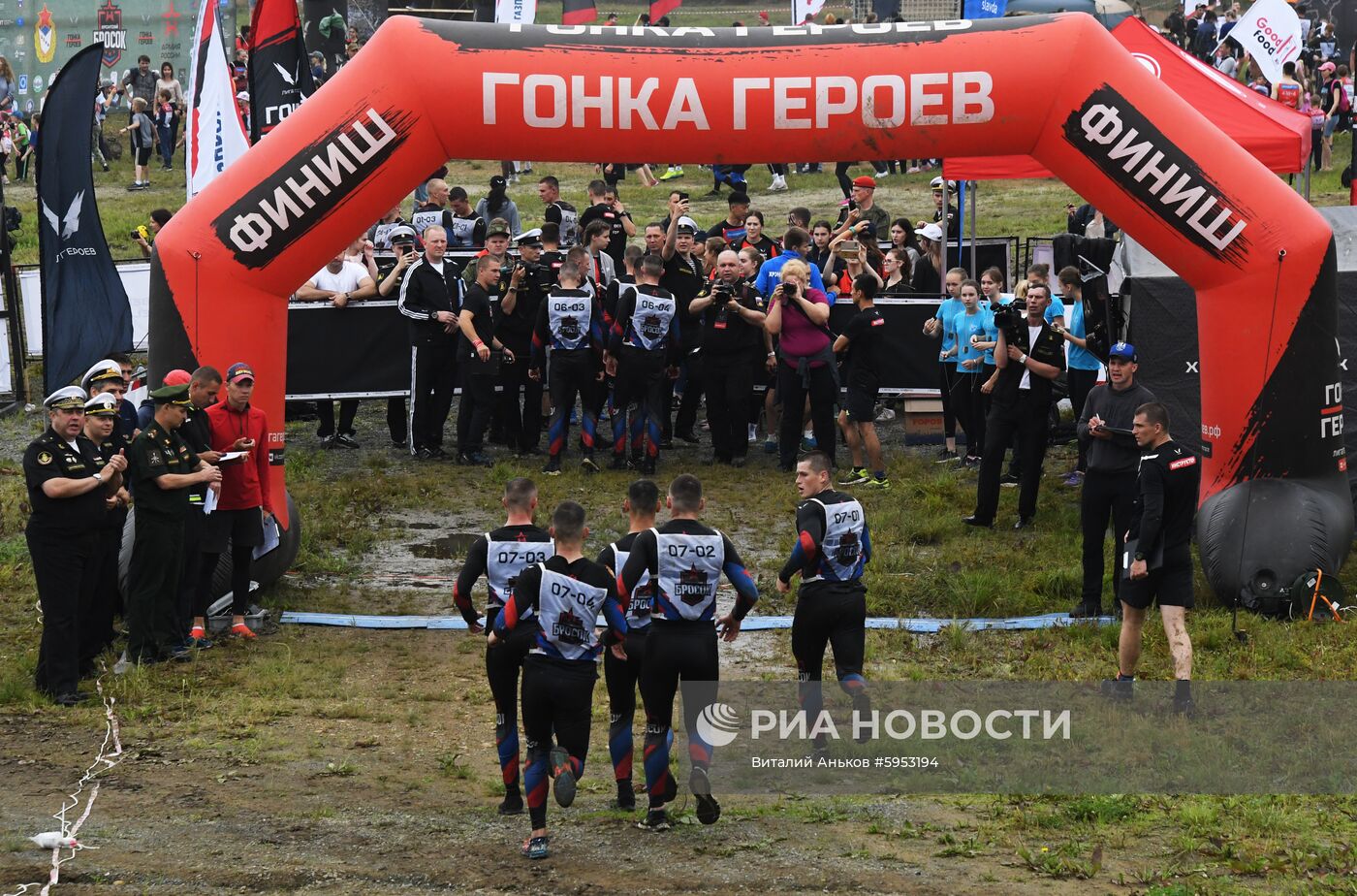 Отборочный этап конкурса "Курсантский бросок" в Приморье