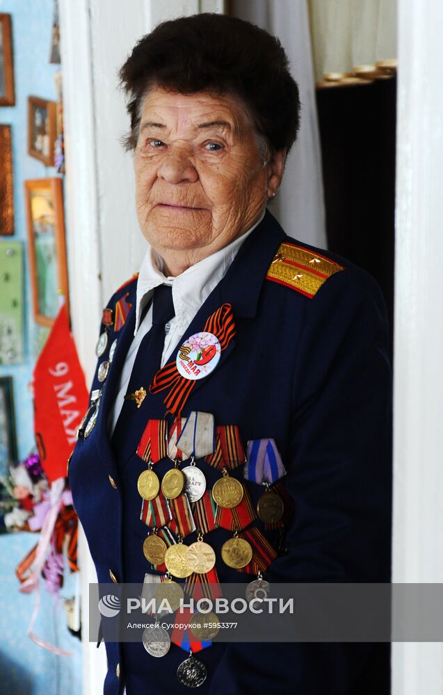 Ветеран Великой Отечественной войны Мария Воеводина