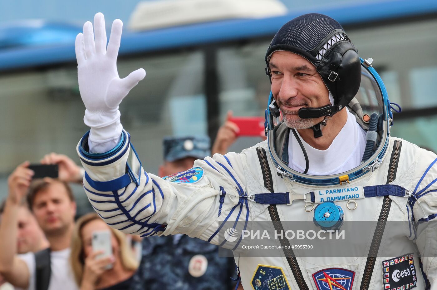 Пуск РН "Союз-ФГ" с ТПК "Сoюз МС-13"