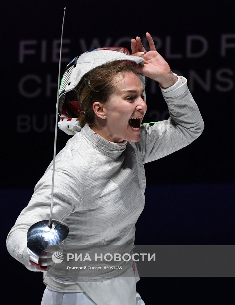 Фехтование. Чемпионат мира. Шестой день