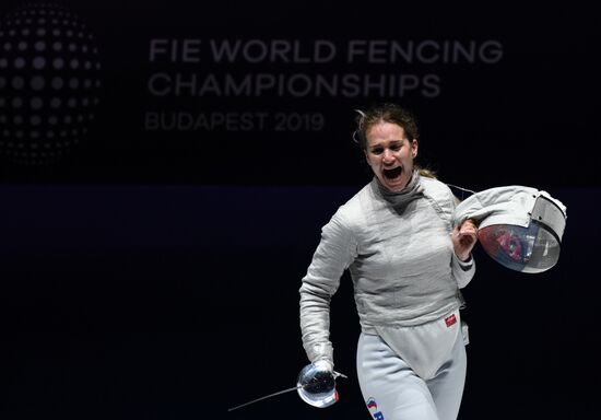 Фехтование. Чемпионат мира. Шестой день