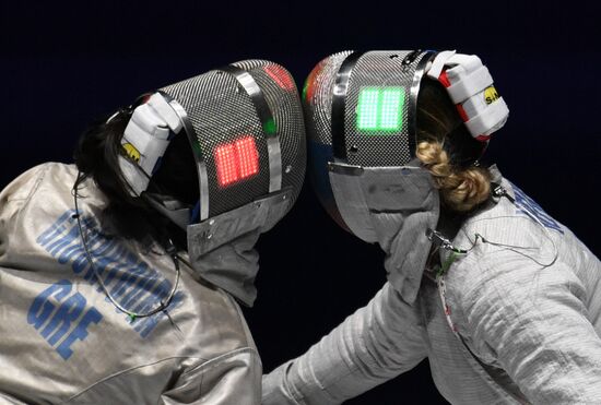 Фехтование. Чемпионат мира. Шестой день