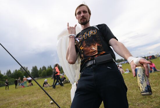 Музыкальный фестиваль "Нашествие". День второй