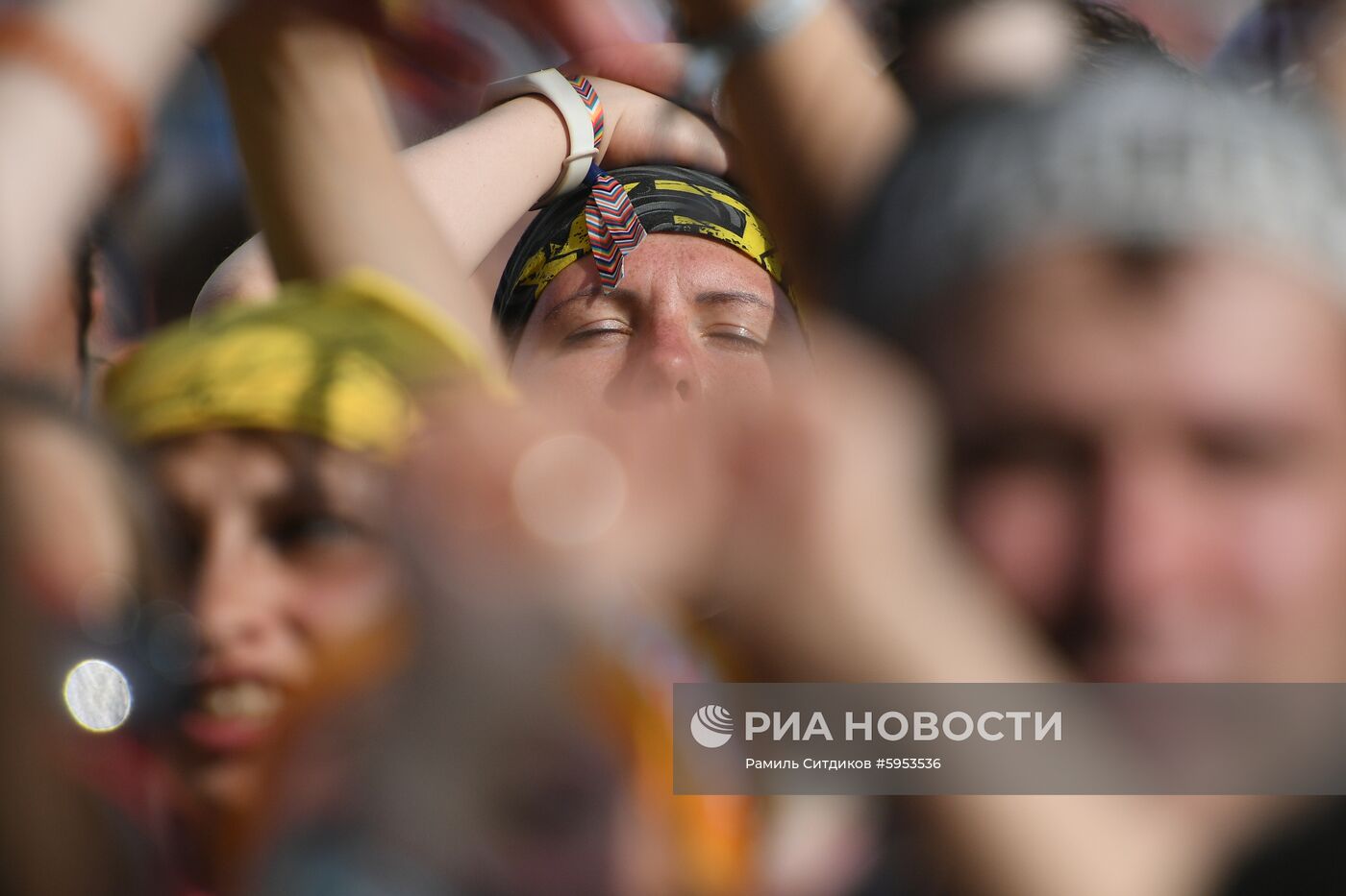 Музыкальный фестиваль "Нашествие". День второй