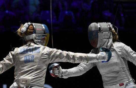 Фехтование. Чемпионат мира. Шестой день