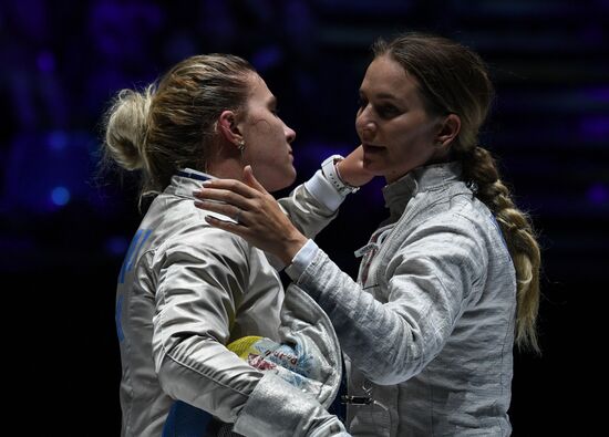 Фехтование. Чемпионат мира. Шестой день