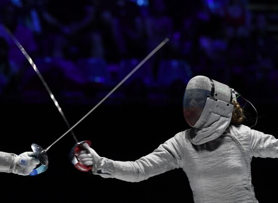 Фехтование. Чемпионат мира. Шестой день