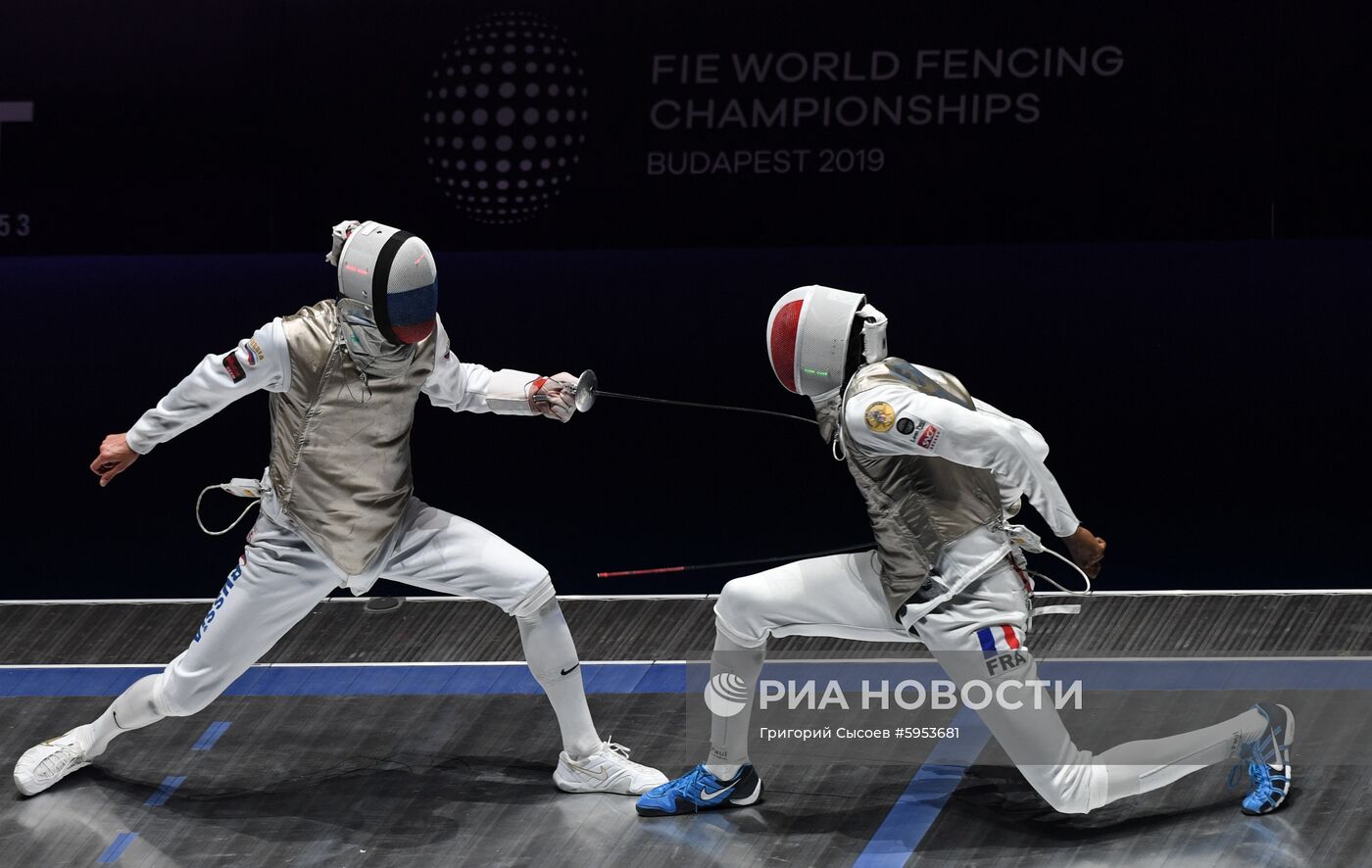 Фехтование. Чемпионат мира. Шестой день