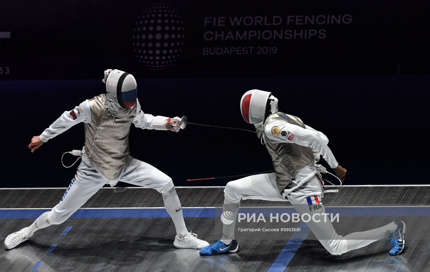 Фехтование. Чемпионат мира. Шестой день