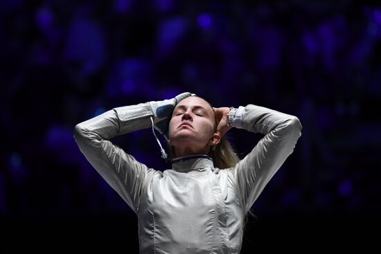 Фехтование. Чемпионат мира. Шестой день