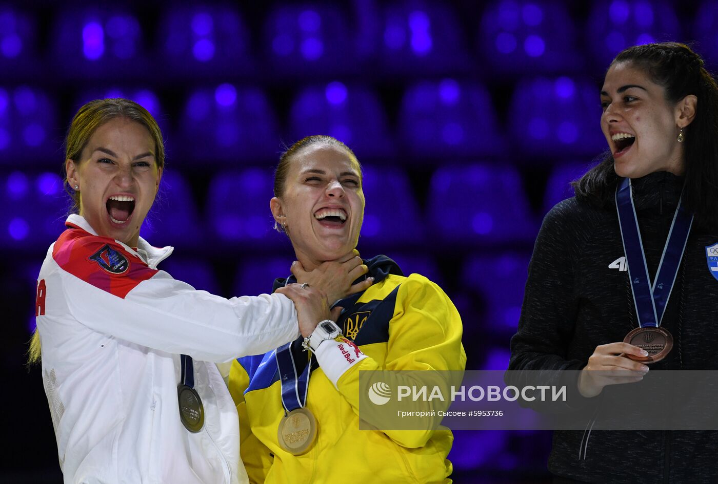 Фехтование. Чемпионат мира. Шестой день