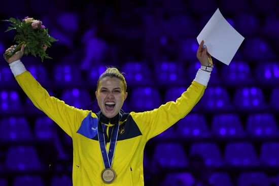 Фехтование. Чемпионат мира. Шестой день