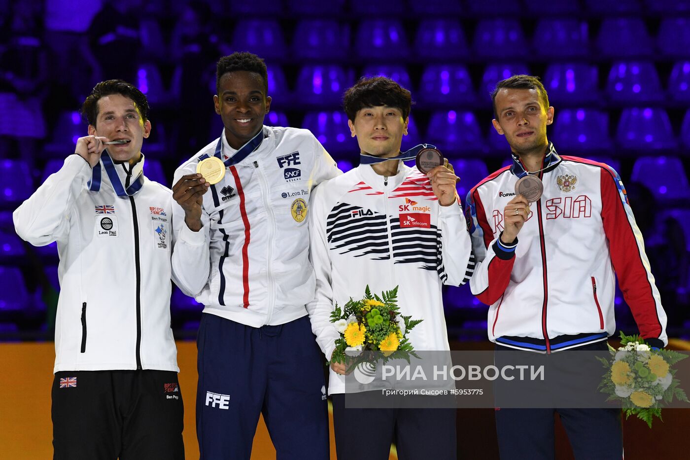 Фехтование. Чемпионат мира. Шестой день