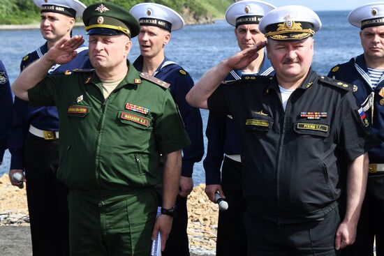 Открытие дайвинг-клуба для военнослужащих в Приморье