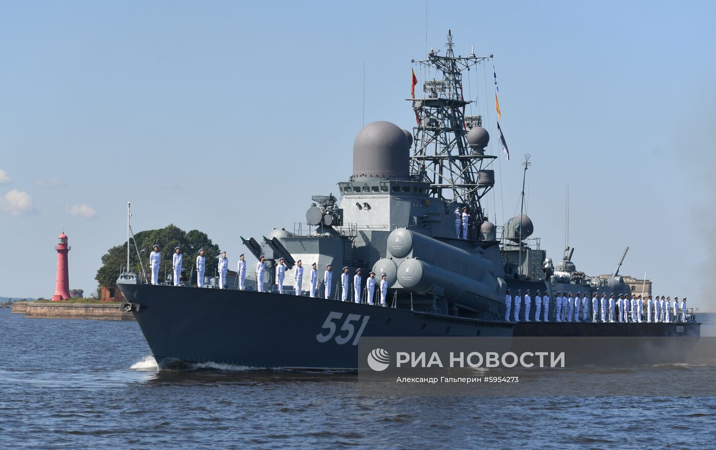 Репетиция парада в честь Дня ВМФ России 