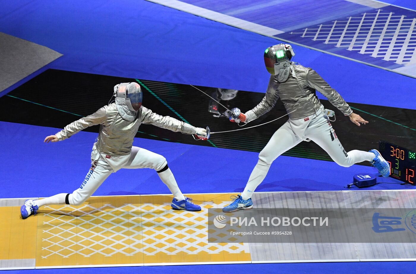 Фехтование. Чемпионат мира. Седьмой день