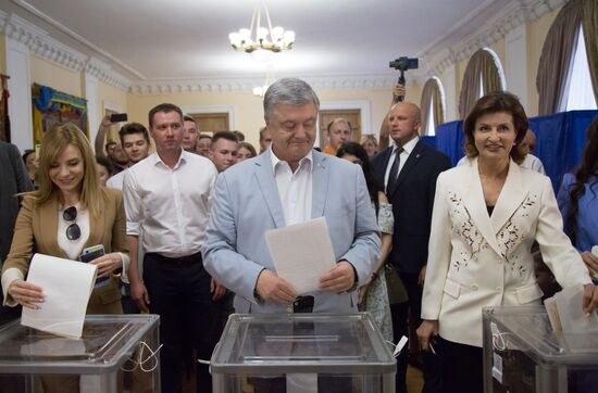 Досрочные выборы в Верховную раду Украины