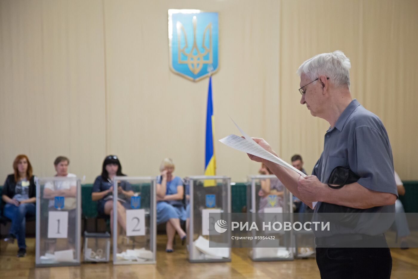 Досрочные выборы в Верховную раду Украины