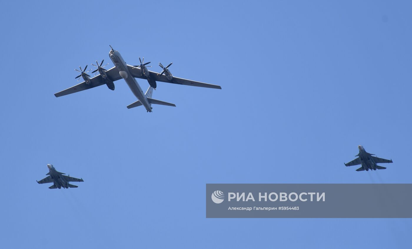 Репетиция парада в честь Дня ВМФ России