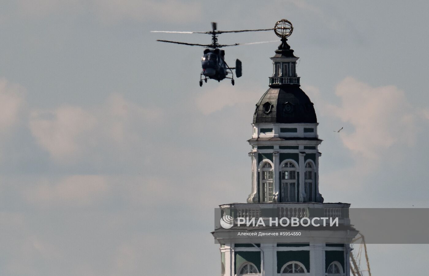 Репетиция парада в честь Дня ВМФ России