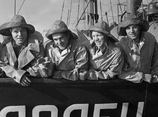 Рыбаки на Курилах