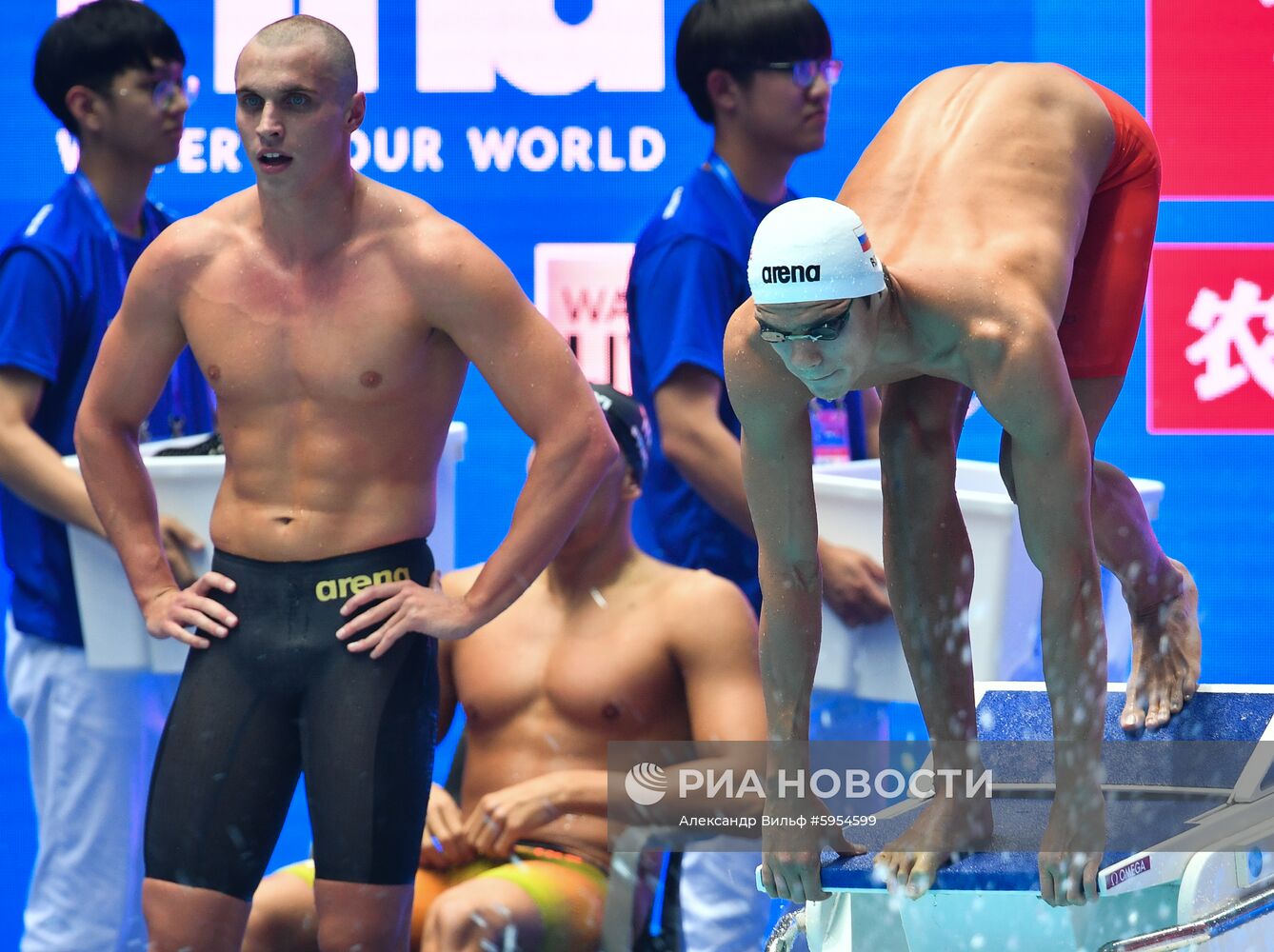 Чемпионат мира FINA 2019. Плавание. Первый день